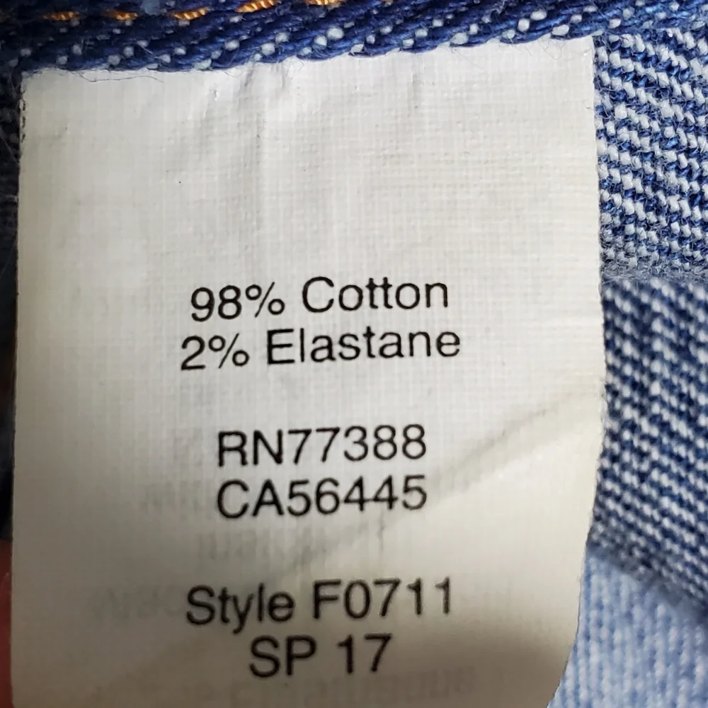 J. Crew Womens Classic Denim Jean Button Front Jacket Size XS‎